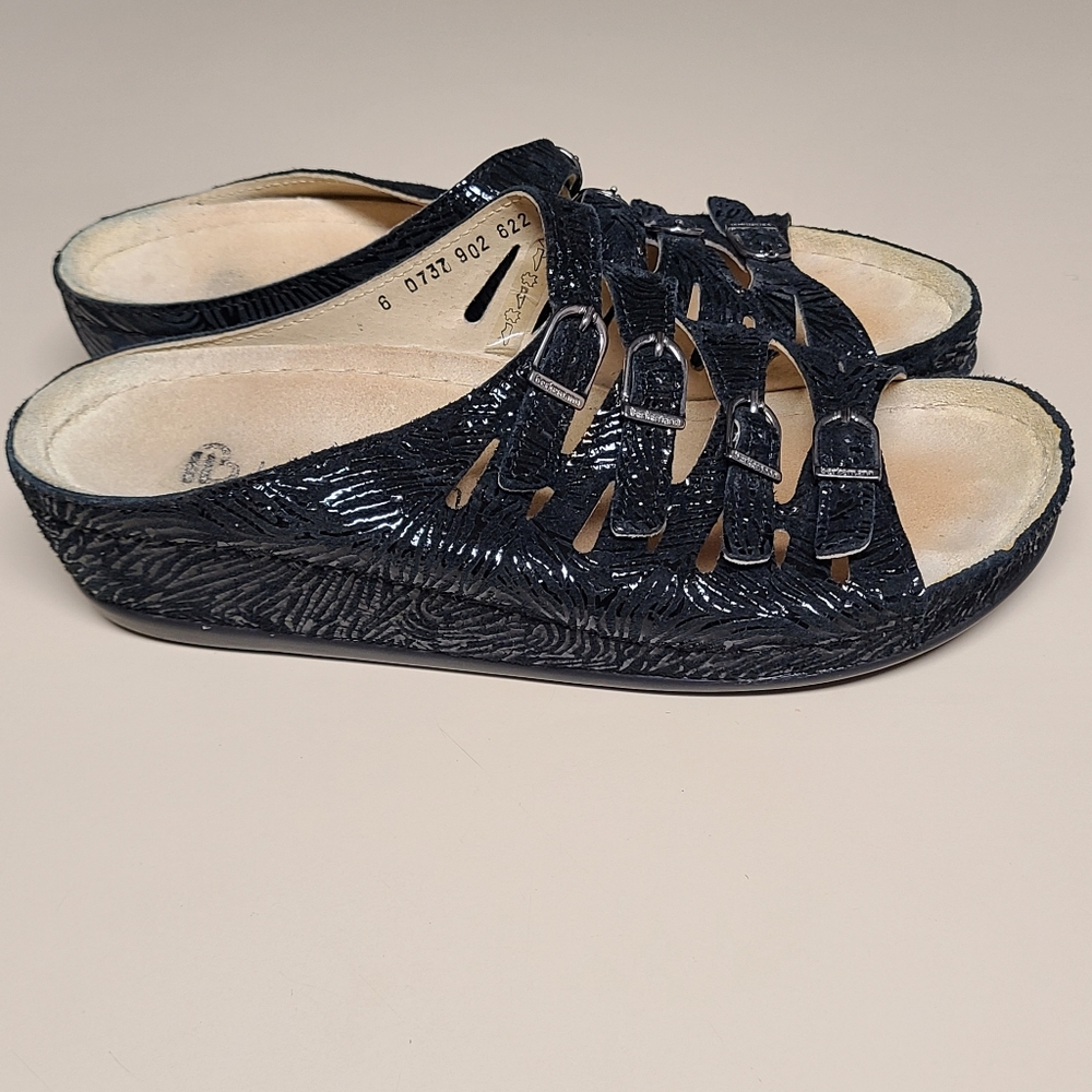 Berkemann Hassel zebra print sandals size 6 - Picture 6 of 9